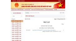 Desktop Screenshot of congbao.chinhphu.vn